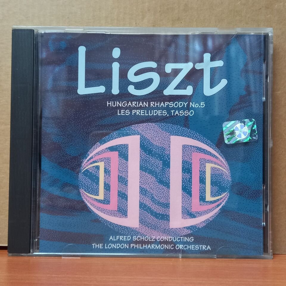 LISZT - HUNGARIAN RHAPSODY NO: 5 / LES PRELUDES, TASSO / ALFRED SCHOLZ CONDUCTING THE LONDON PHILHARMONIC ORCHESTRA (1995) - CD 2.EL