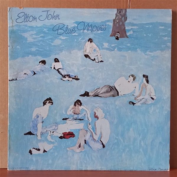 ELTON JOHN – BLUE MOVES (1976) - 2LP 2.EL PLAK
