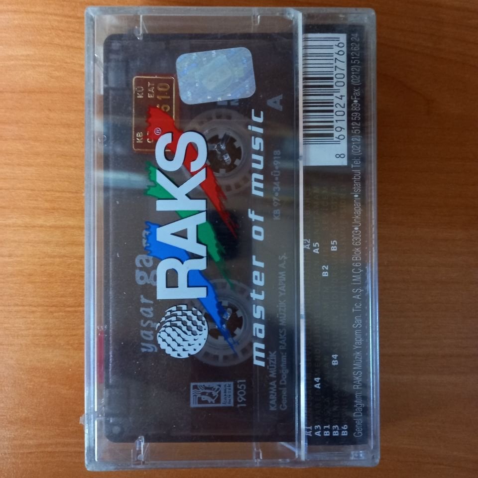 YAŞAR GAGA - BETANOVA (1997) - KASET SIFIR