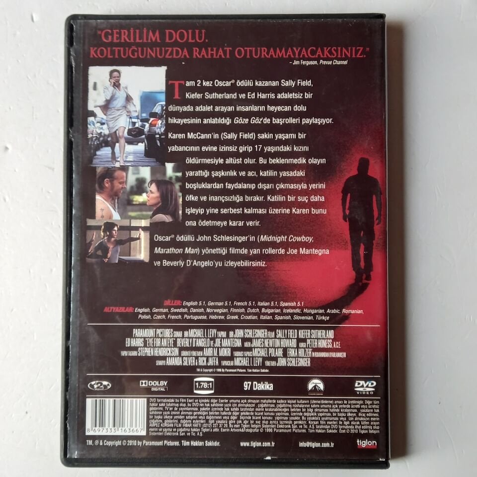 GÖZE GÖZ / EYE FOR AN EYE - DVD 2.EL