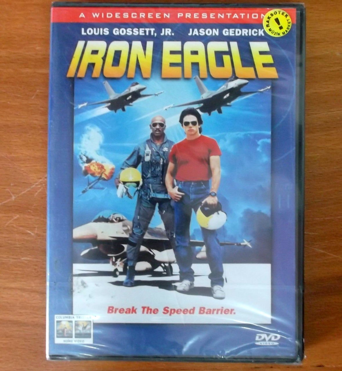 IRON EAGLE LOUIS GOSSETT JR. DVD SIFIR