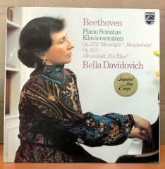 BEETHOVEN Piano Sonatas Bella DAVIDOVICH LP 2.EL