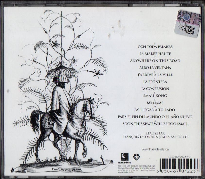 LHASA DE SELA - THE LIVING ROAD (2003) - CD 2.EL