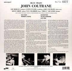 JOHN COLTRANE - BLUE TRAIN (1957) - LP 180GR 2014 EDITION YENİ BASIM SIFIR PLAK