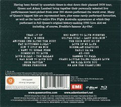 QUEEN + ADAM LAMBERT - LIVE AROUND THE WORLD (2020) - CD+BLURAY SIFIR