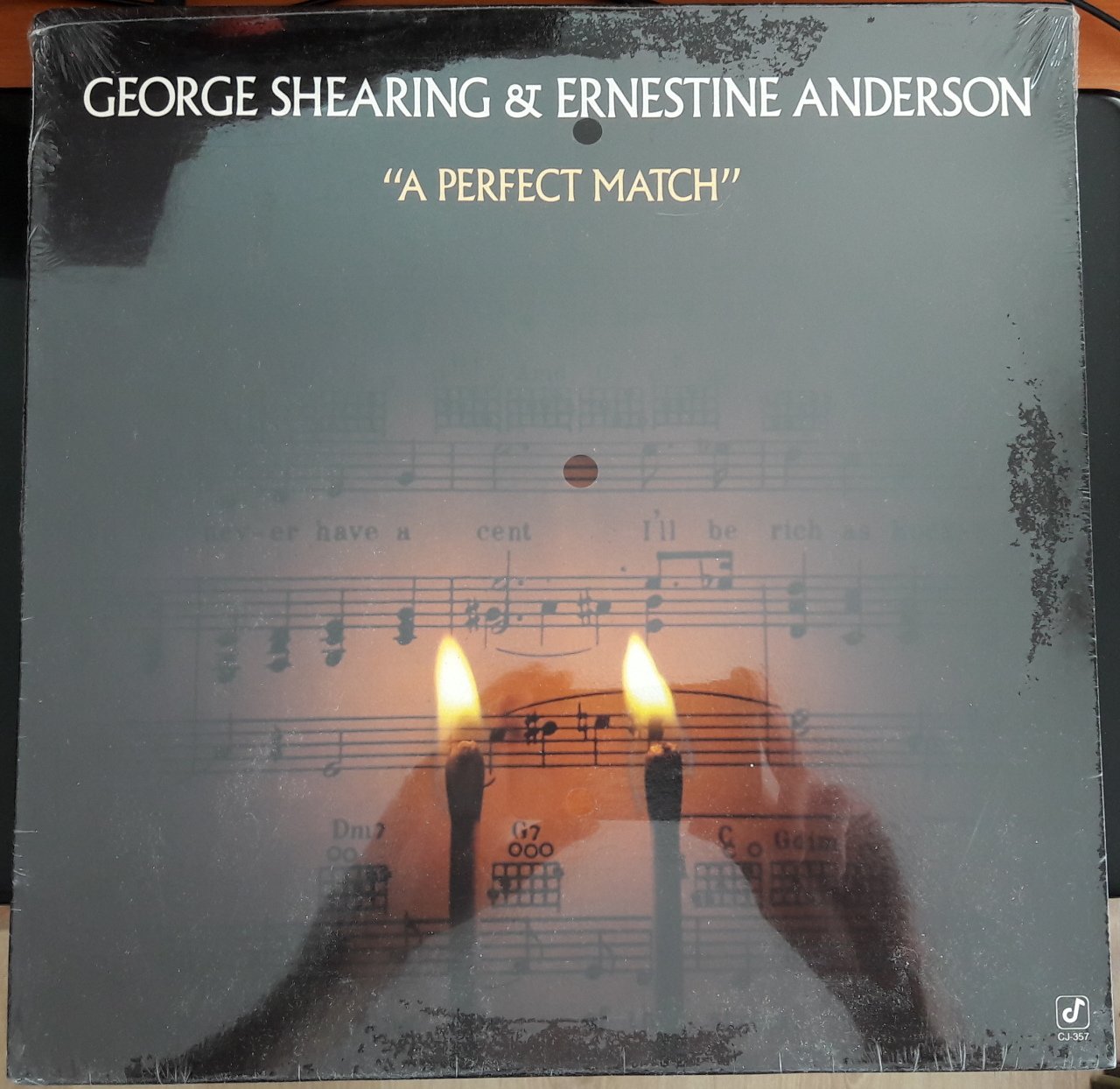 GEORGE SHEARING & ERNESTINE ANDERSON - A PERFECT MATCH (1988) - SIFIR PLAK