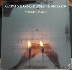 GEORGE SHEARING & ERNESTINE ANDERSON - A PERFECT MATCH (1988) - SIFIR PLAK