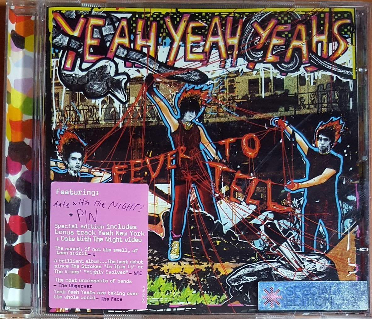 YEAH YEAH YEAHS - FEVER TO TELL (2003) DRESS UP / POLYDOR RECORDS CD 2.EL