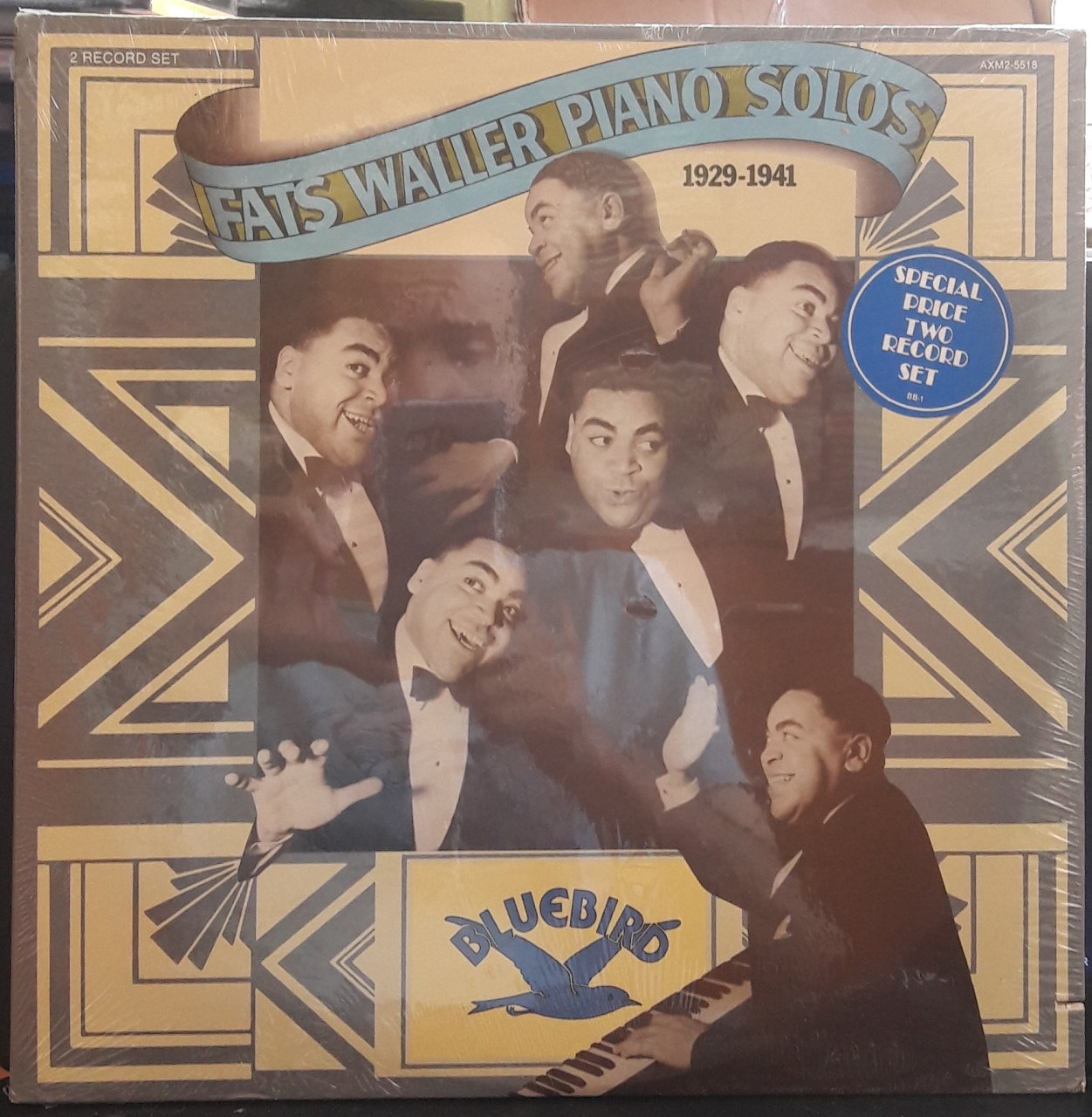 FATS WALLER - PIANO SOLOS 1929-1941 (1977) - 2PLAK SIFIR