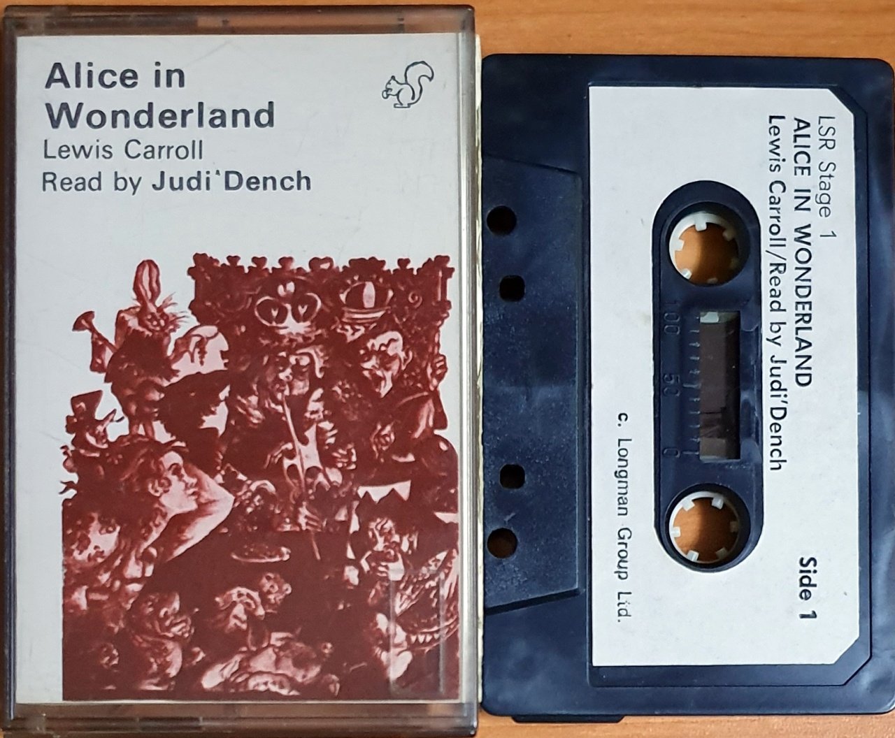 ALICE IN WONDERLAND / LEWIS CARROLL / READ BY JUDI DENCH - KASET 2.EL