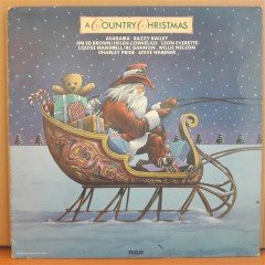 A COUNTRY CHRISTMAS PARTY - ALABAMA, WILLIE NELSON... (1982) - LP 2.EL PLAK
