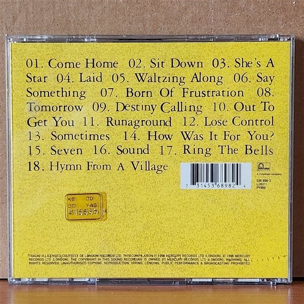 JAMES – THE BEST OF (1998) - CD 2.EL