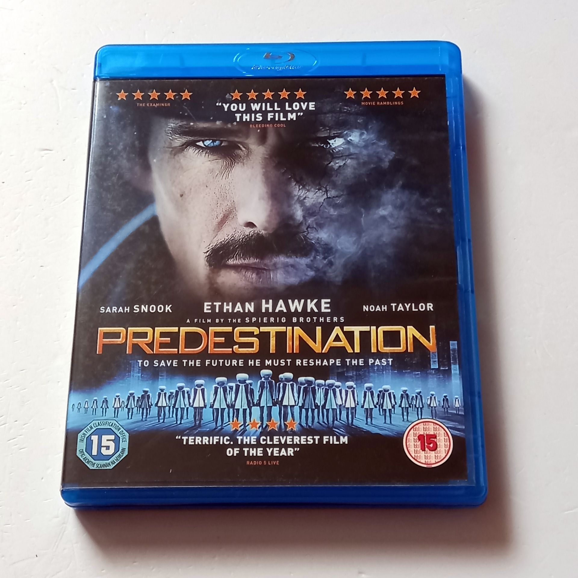 PREDESTINATION - ETHAN HAWKE, SARAH SNOOK, NOAH TAYLOR - YÖN.: THE SPIERIG BROTHERS  - BLU-RAY REGION B TR ALTYAZI YOKTUR 2.EL