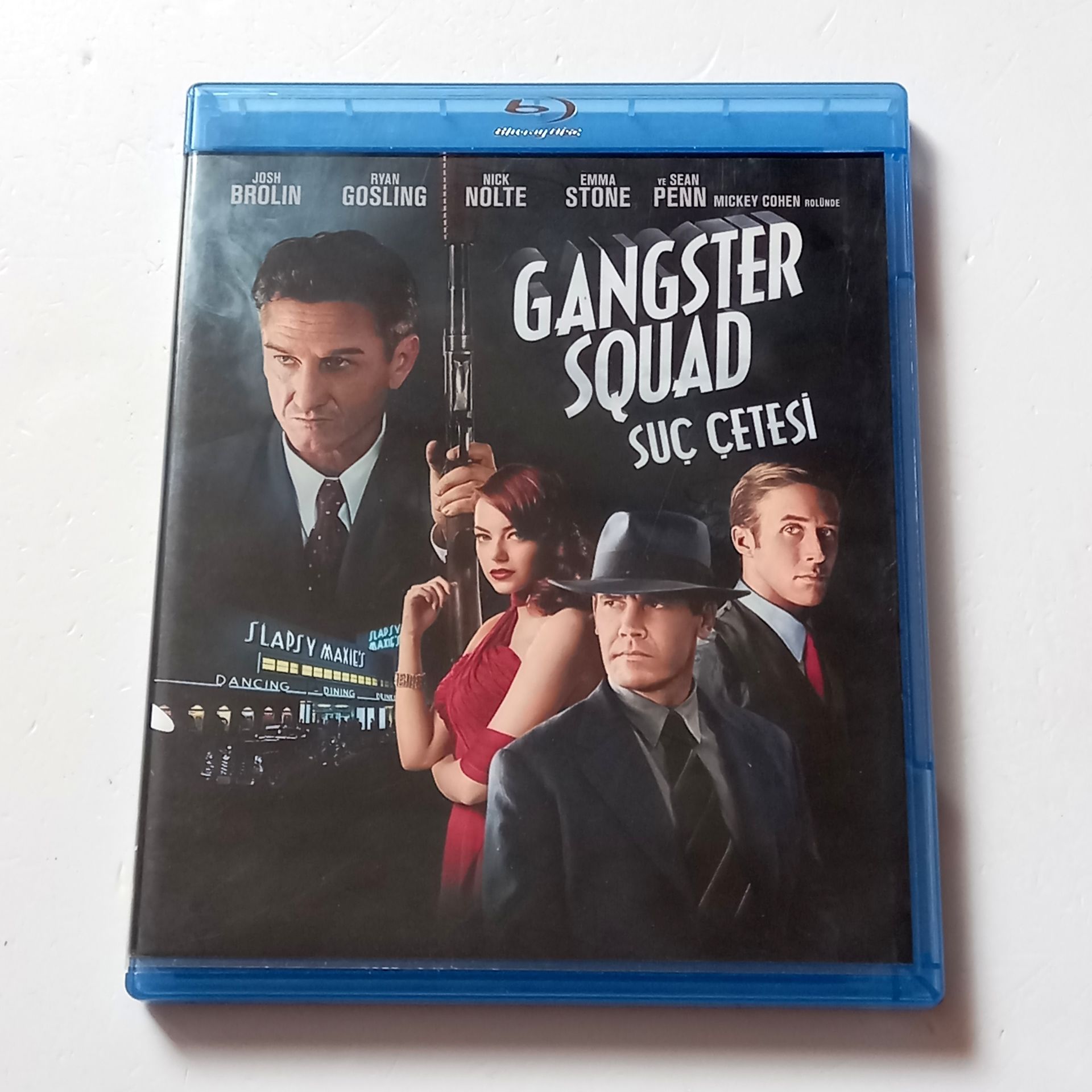 GANGSTER SQUAD / SUÇ ÇETESİ - JOSH BROLIN, RYAN GOSLING, EMMA STONE - YÖN.: RUBEN FLEISCHER - BLU-RAY 2.EL