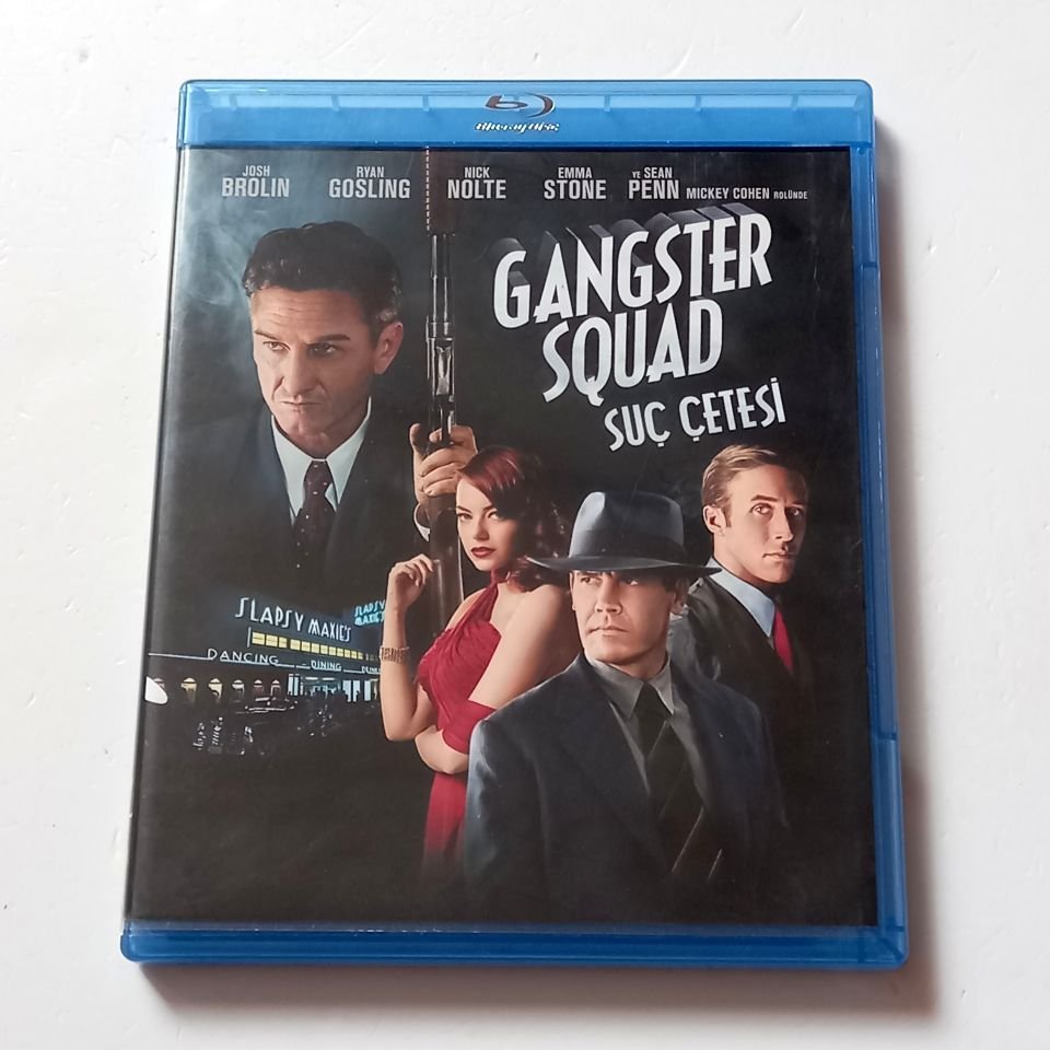GANGSTER SQUAD / SUÇ ÇETESİ - JOSH BROLIN, RYAN GOSLING, EMMA STONE - YÖN.: RUBEN FLEISCHER - BLU-RAY 2.EL