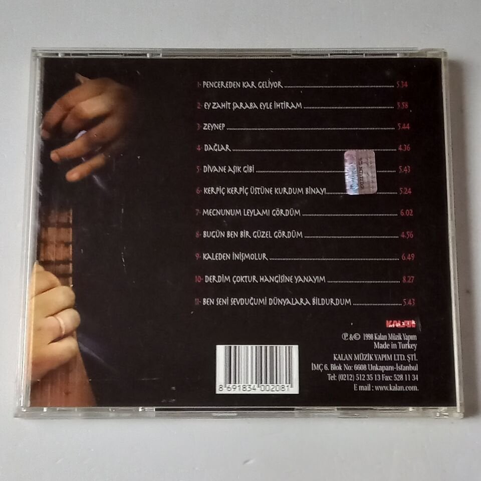 ERKAN OĞUR, İSMAİL H. DEMİRCİOĞLU – GÜLÜN KOKUSU VARDI (1998) - CD 2.EL