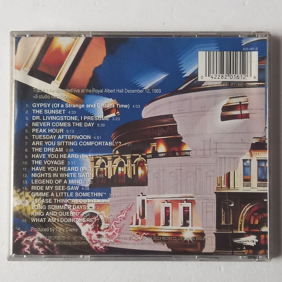 THE MOODY BLUES – CAUGHT LIVE + 5 (1977) - CD REMASTERED REISSUE 2.EL