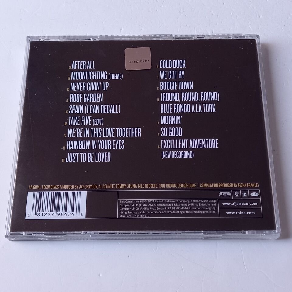 AL JARREAU – THE VERY BEST OF: AN EXCELLENT ADVENTURE (2009) - CD REISSUE 2.EL