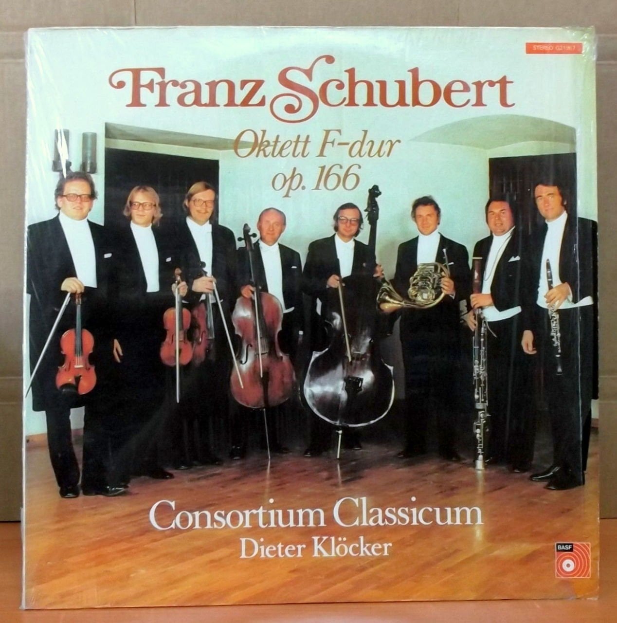 SCHUBERT Octet F Major Consortium Class. LP 2.EL