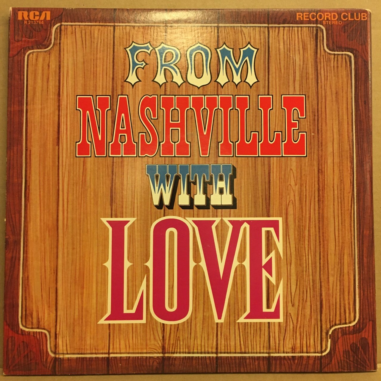 FROM NASHVILLE WITH LOVE, CHET ATKINS, JIM REEVES, EDDY ARNOLS, CONNIE SMITH.. (1972) 2.EL 3PLAK
