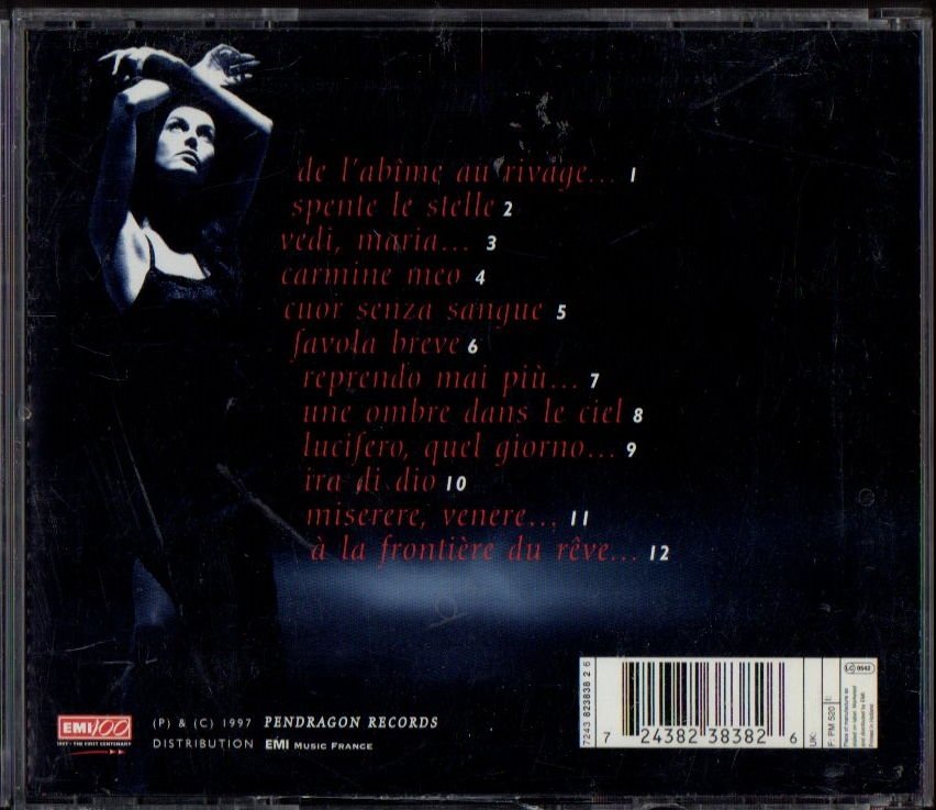 EMMA SHAPPLIN - CARMINE MEO (1997) - CD MODERN CLASSICAL VOCAL / POP OPERA 2.EL