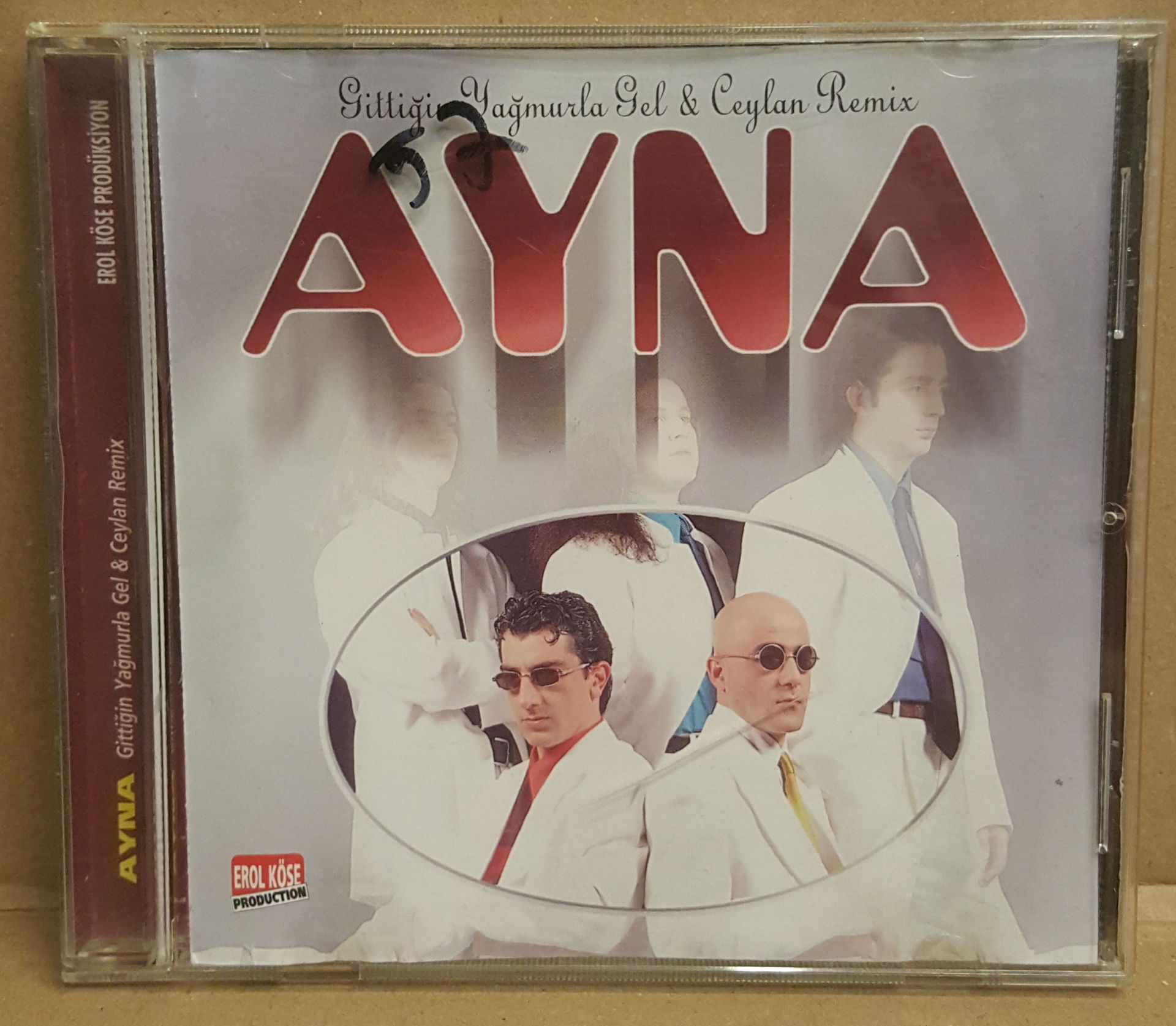 AYNA - GİTTİĞİN YAĞMURLA GEL / CEYLAN REMIX EDİSYON (1997) - CD 2.EL