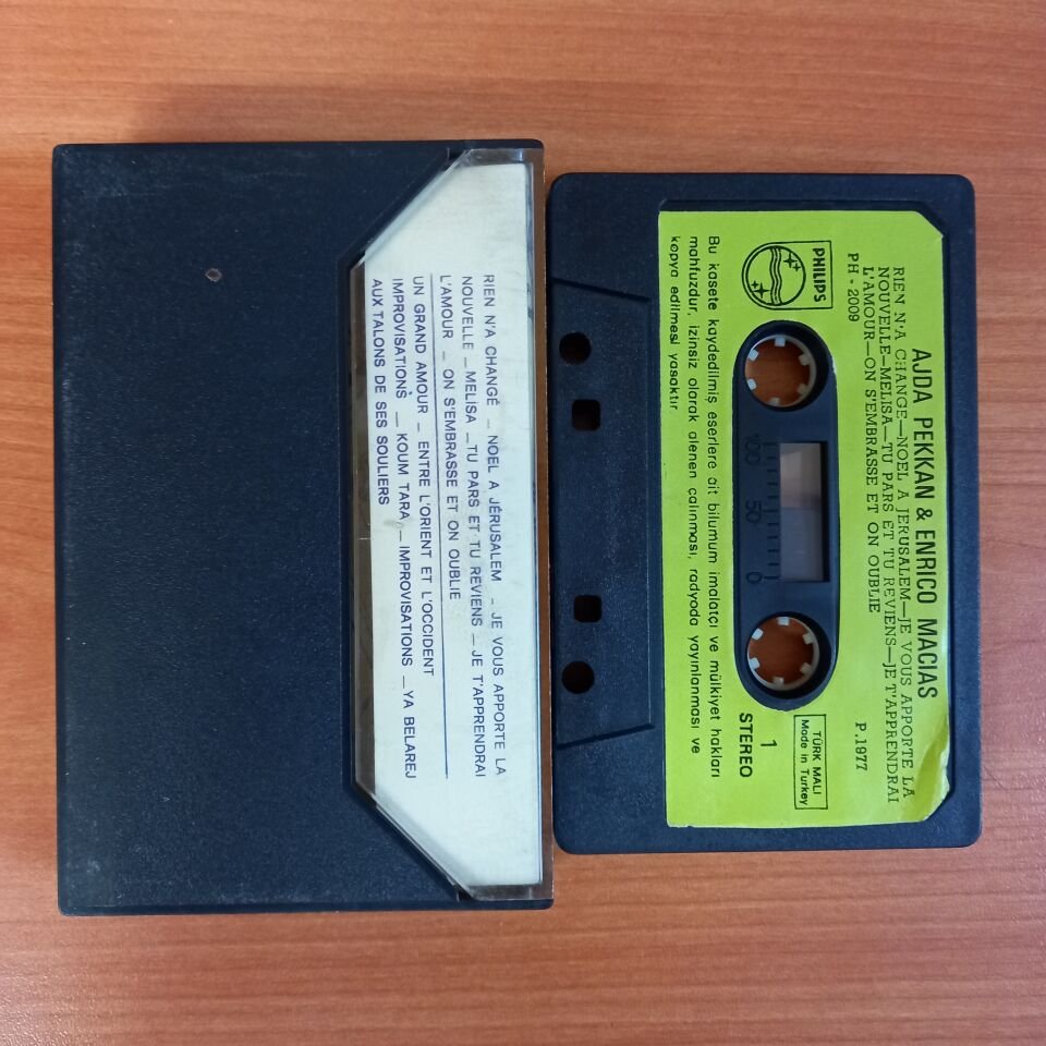 ENRICO MACIAS & AJDA PEKKAN - LA FETE A L'OLYMPIA (1977) - KASET 2.EL