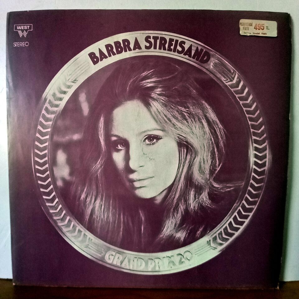 BARBRA STREISAND – GRAND PRIX 20 (1979) - YERLİ BASKI LP 2.EL PLAK