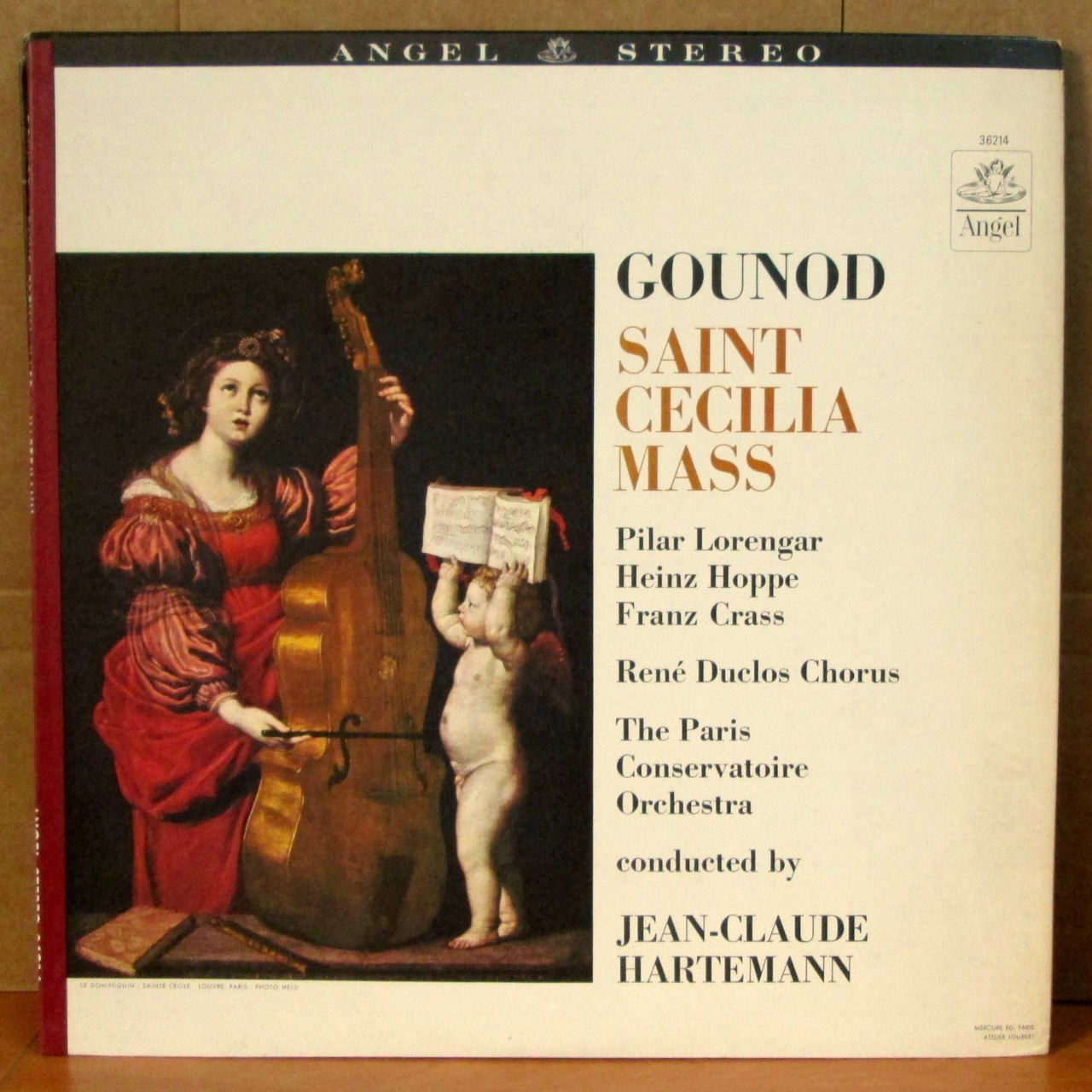 GOUNOD - SAINT CECILIA MASS LP 2.EL