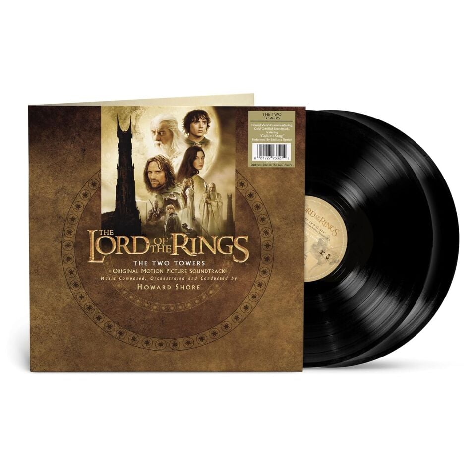 THE LORD OF THE RINGS THE TWO TOWERS (2002) - HOWARD SHORE - 2LP 2025 SIFIR PLAK