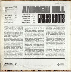 ANDREW HILL - GRASS ROOTS (1968) - PLAK SIFIR