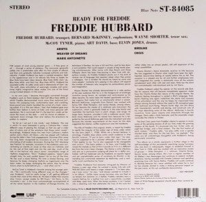 FREDDIE HUBBARD – READY FOR FREDDIE (1962) - LP 180GR 2021 EDITION SIFIR PLAK