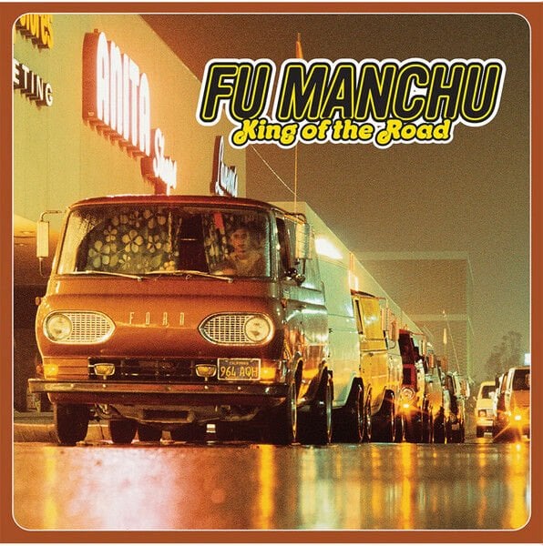 FU MANCHU – KING OF THE ROAD (1999) - 2LP 2025 REMASTERED REISSUE YELLOW & BLACK SPLATTER VINYL  VINYL SIFIR PLAK