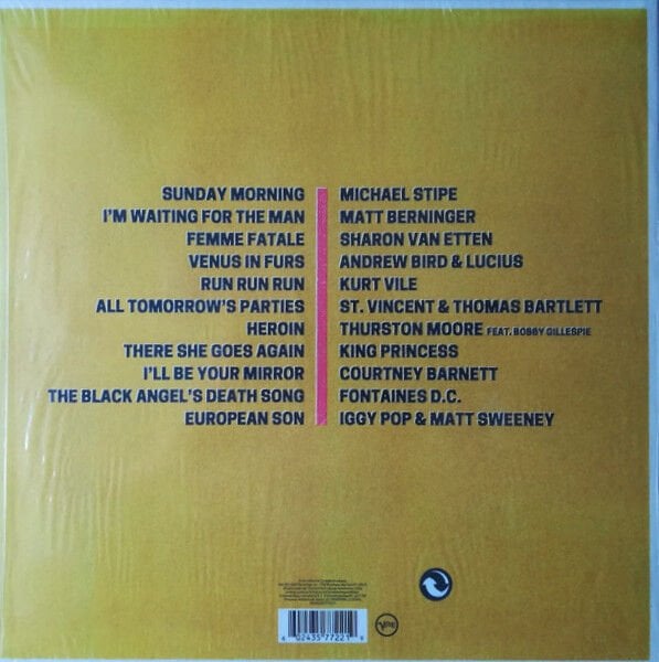 A TRIBUTE TO THE VELVET UNDERGROUND & NICO - I'LL BE YOUR MIRROR / feat. FONTAINES DC IGGY POP MICHAEL STIPE (R.E.M.) THURSTON MOORE (SONIC YOUTH) ST VINCENT etc (2021) - 2xLP VARIOUS ARTISTS COMPILATION SIFIR PLAK