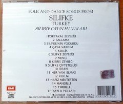 SİLİFKE OYUN HAVALARI / FOLK AND DANCE SONGS FROM SİLİFKE CD 2.EL
