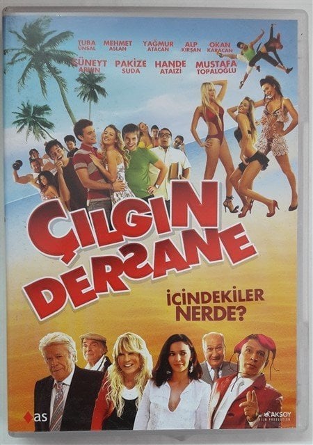 ÇILGIN DERSANE - TUBA ÜNSAL - MEHMET ASLAN - FARUK AKSOY - DVD 2.EL