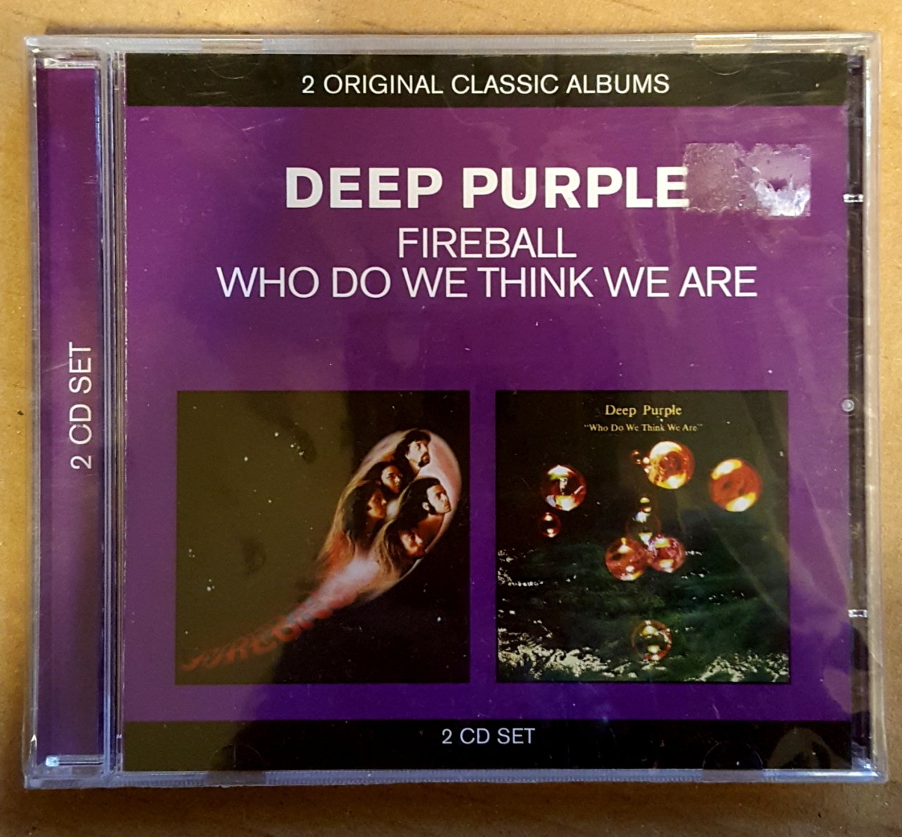 DEEP PURPLE - FIREBALL (1971) / WHO DO WE THINK WE ARE (1973) - 2CD 2012 2.EL