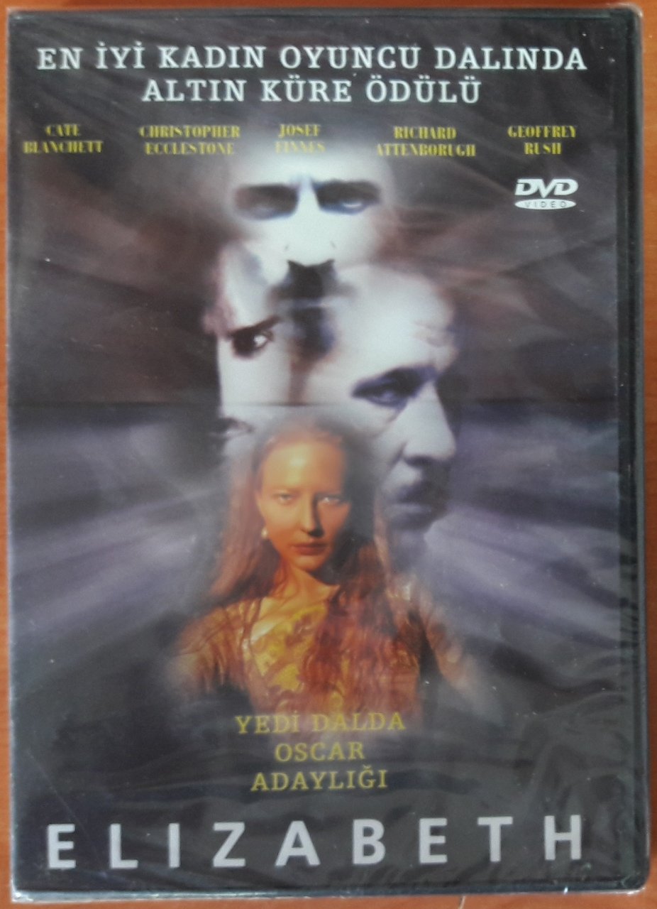 ELIZABETH - CATE BLANCHETT - GEOFFREY RUSH - DVD SIFIR
