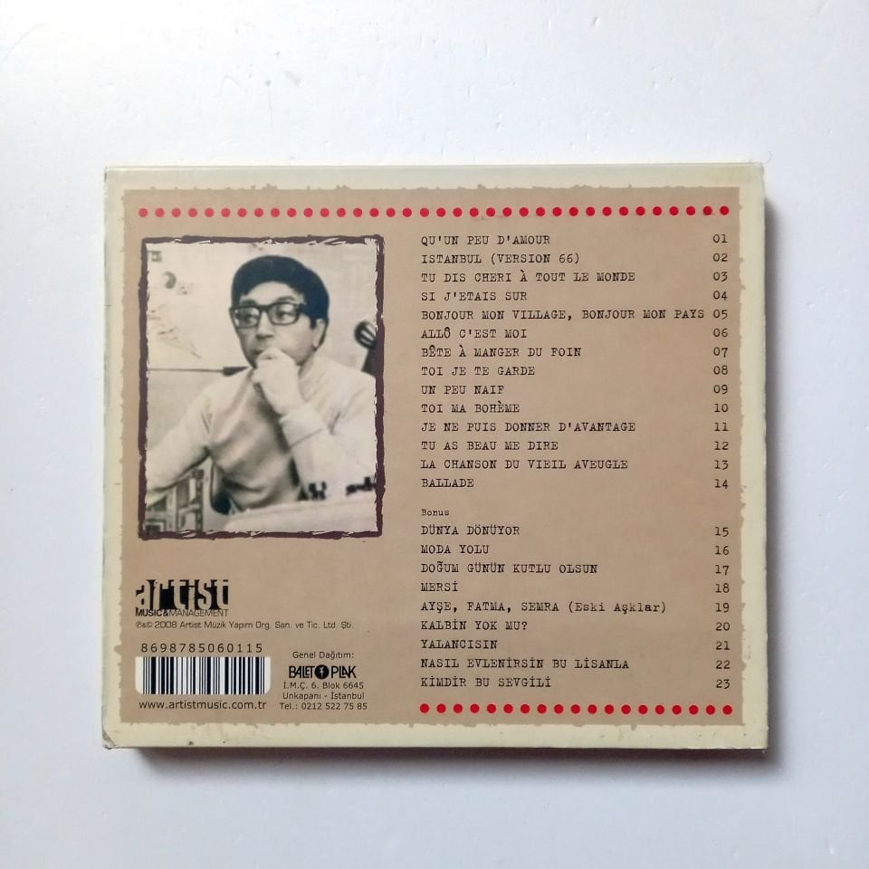 MARC ARYAN - İSTANBUL\'DA (2008) - CD 2.EL