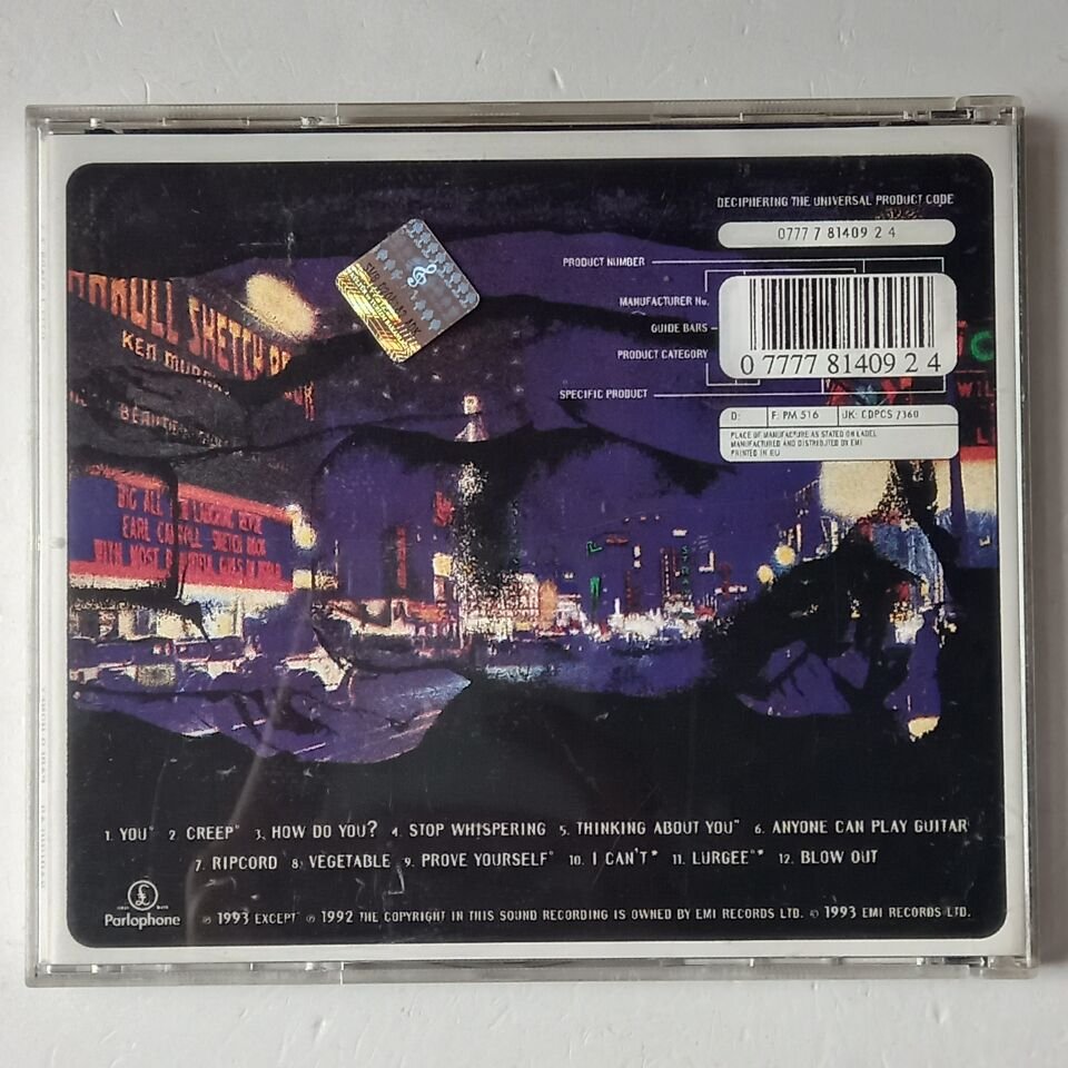 RADIOHEAD – PABLO HONEY (1993) - CD REISSUE 2.EL