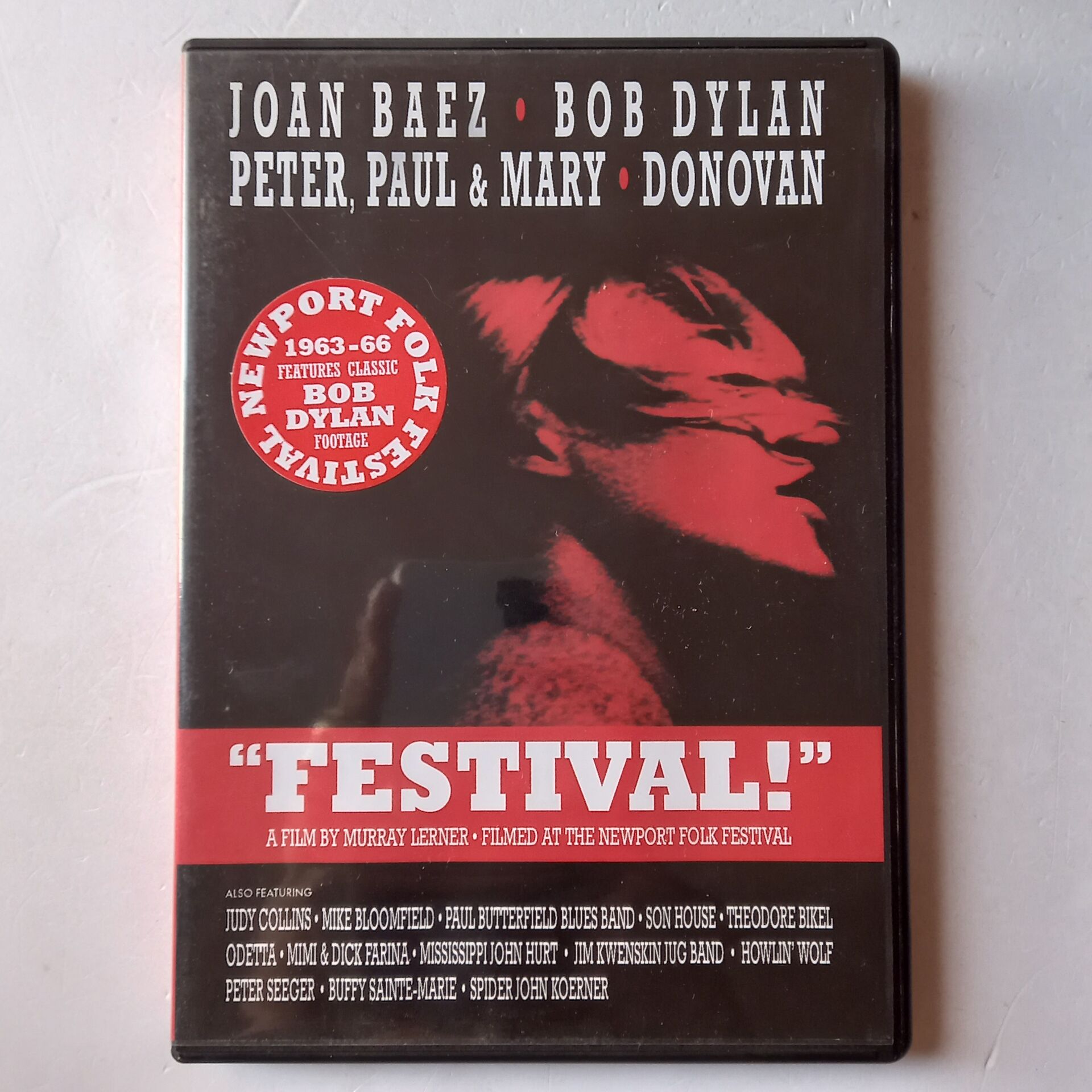 FESTIVAL! A FILM BY MURRAY LERNER - JOAN BAEZ, BOB DYLAN, PETER, PAUL & MARY (2005) - DVD 2.EL