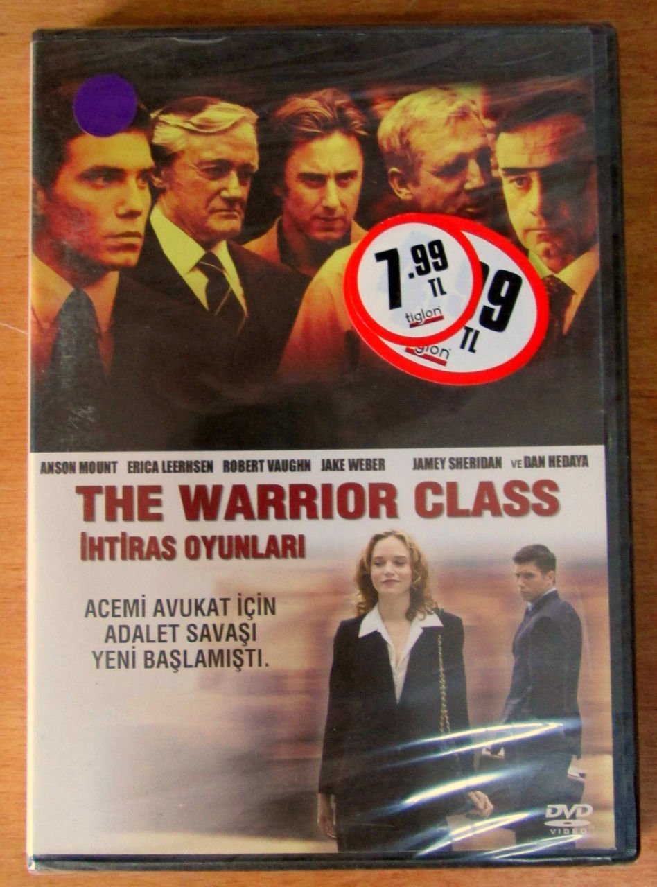İHTİRAS OYUNLARI - THE WARRIOR CLASS - ANSON MOUNT - DVD SIFIR