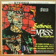BEETHOVEN - MASS IN C MINOR LP 2.EL