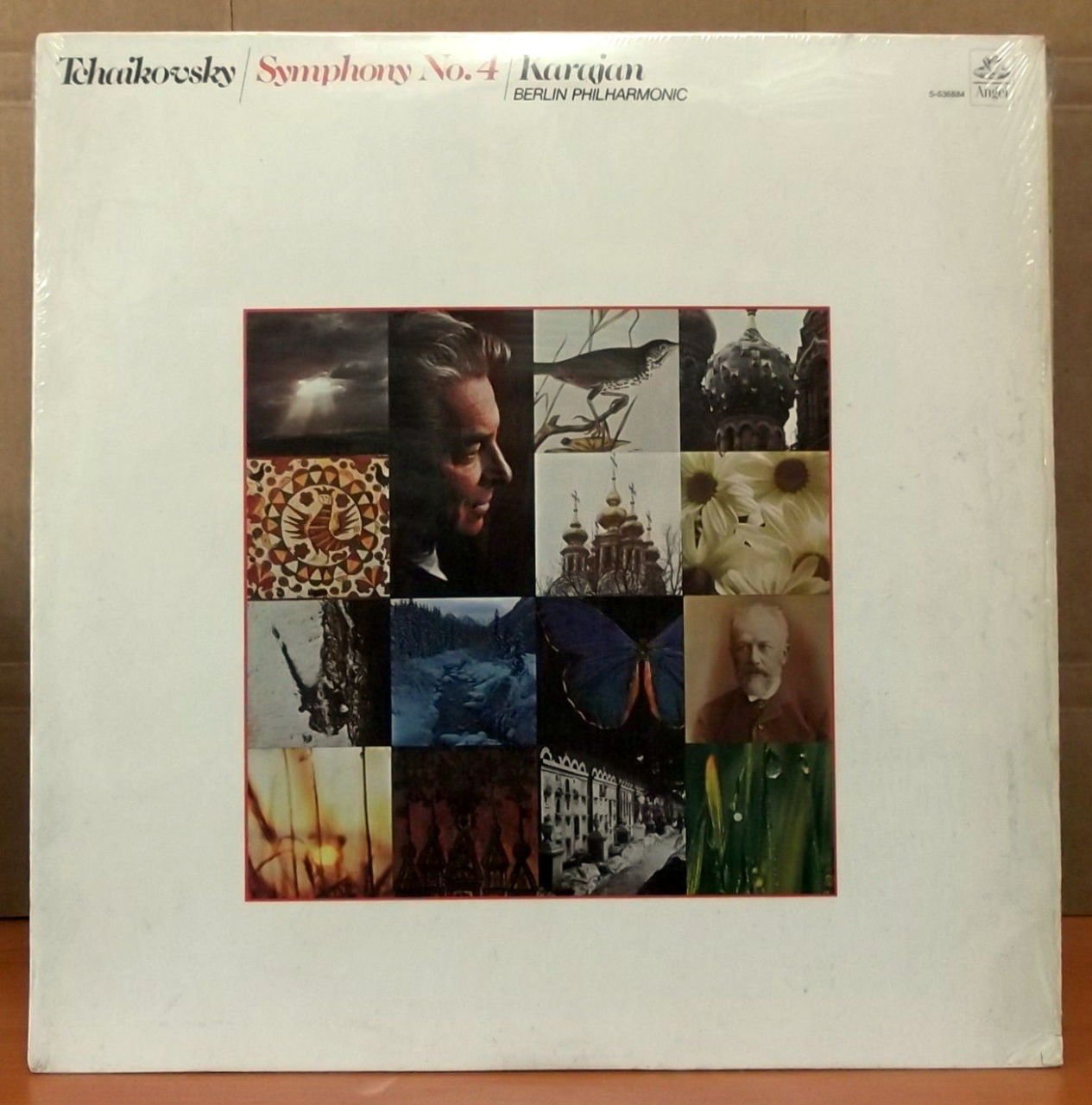 TCHAIKOVSKY SYMPHONY No.4 KARAJAN LP 2.EL