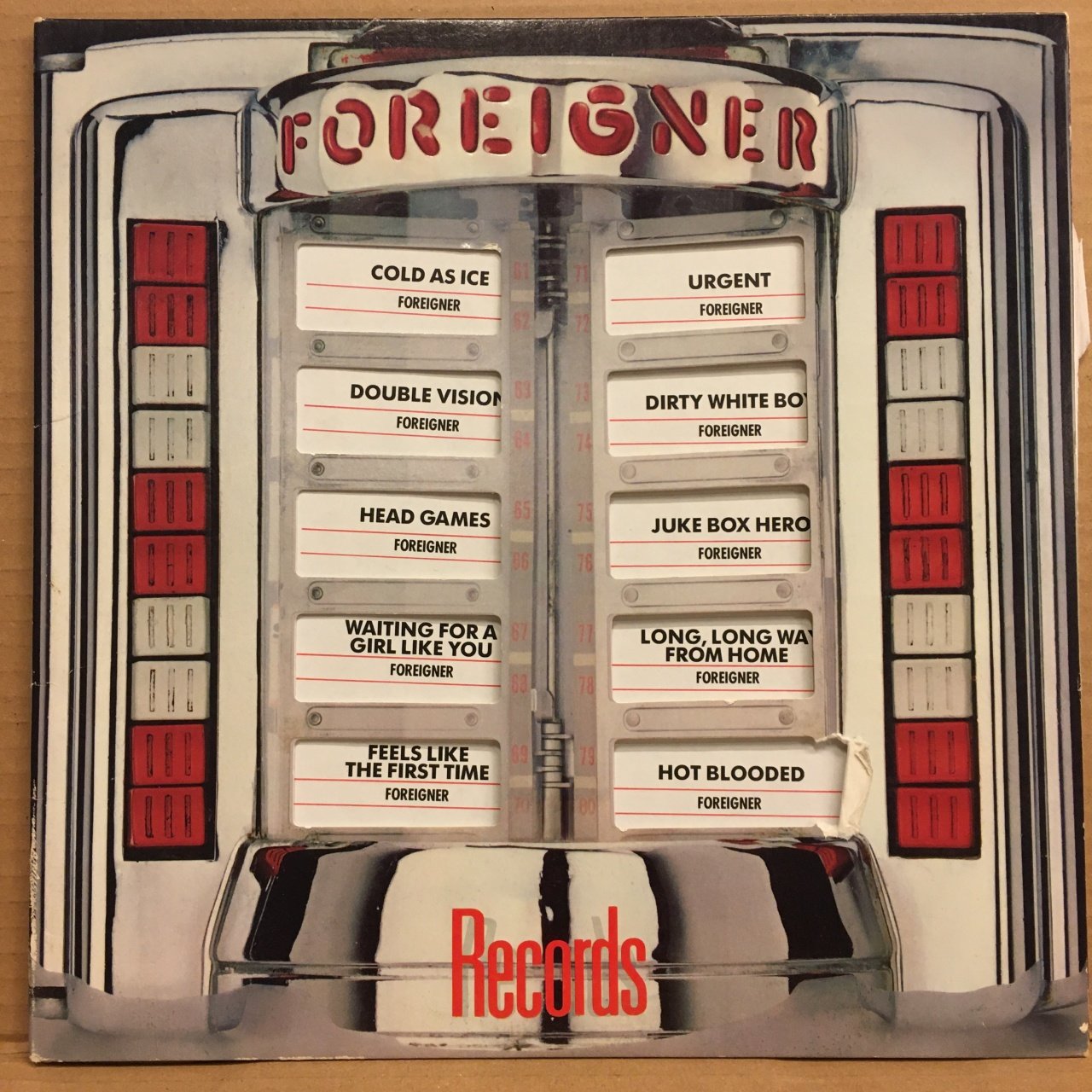 FOREIGNER - RECORDS 2.EL PLAK