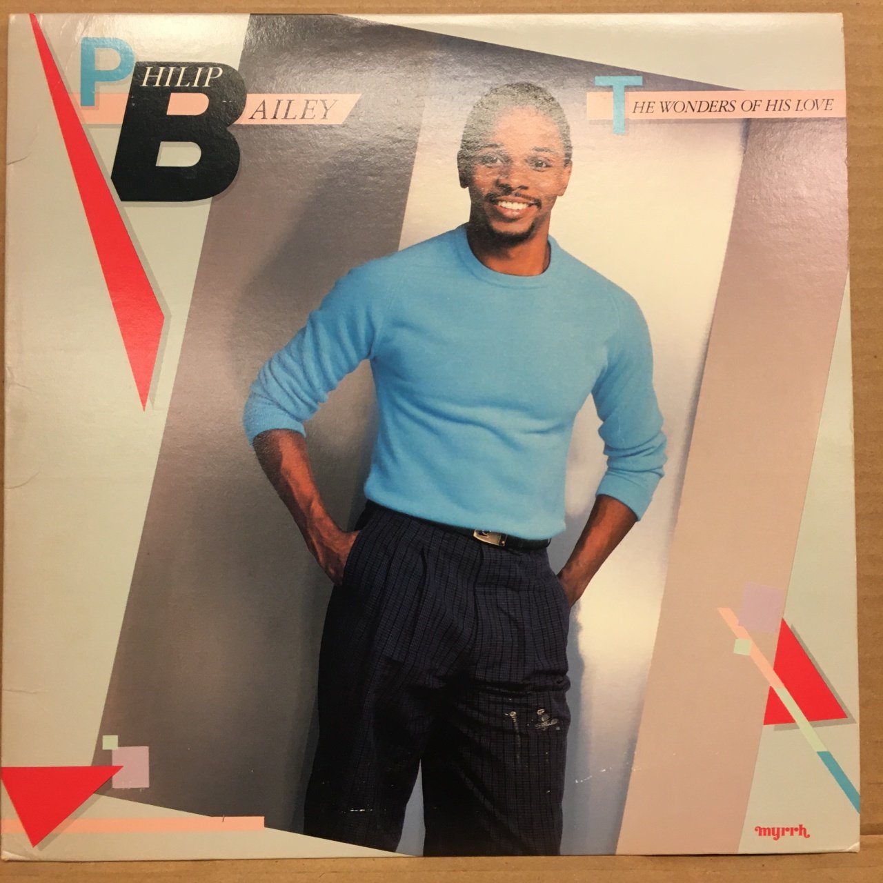 PHILIP BAILEY - THE WONDERS OF HIS LOVE 1984 2.EL PLAK