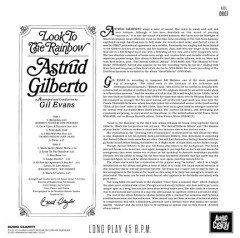 ASTRUD GILBERTO - LOOK TO THE RAINBOW (1966) - PLAK SIFIR