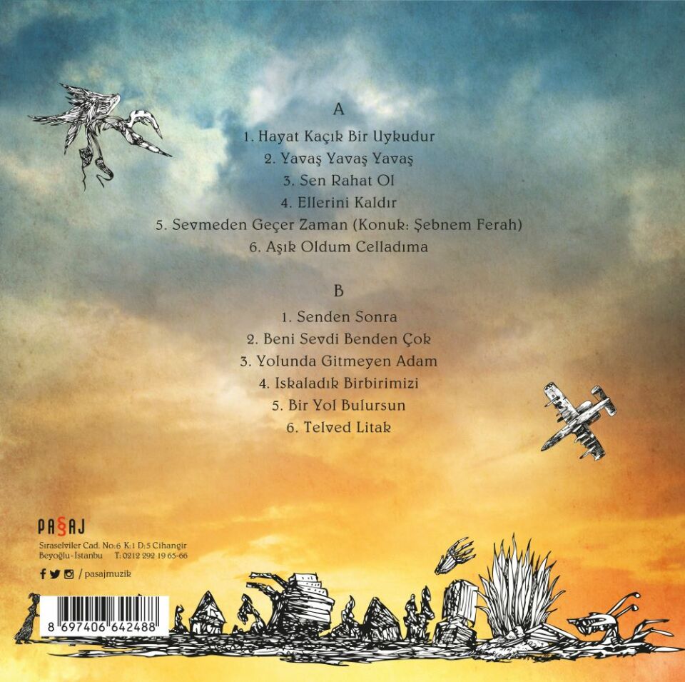 REDD - HAYAT KAÇIK BİR UYKUDUR (2012) - LP 2023 SIFIR PLAK