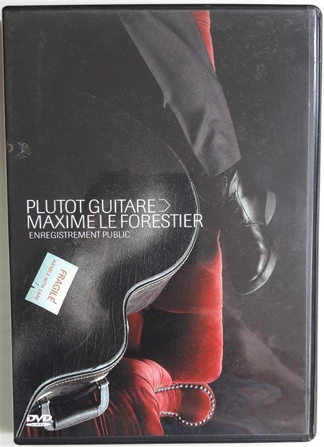 MAXIME LE FORESTIER - PLUTOT GUITARE ENREGISTREMENT PUBLIC - DVD 2.EL