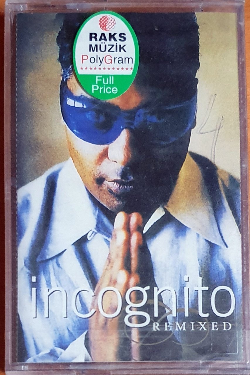 INCOGNITO - REMIXED (1996) - KASET RAKS SIFIR